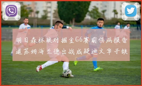明日森林狼对掘金G6赛前伤病报告道苏姆海兰德出战成疑迪文华子缺阵